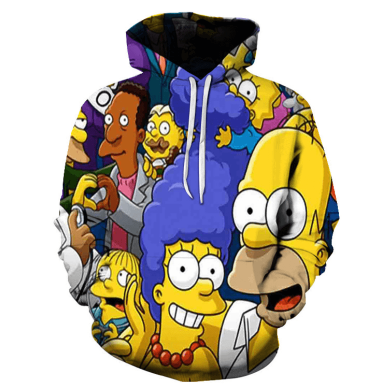 The Simpsons Anime Hoodie - BI