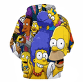 The Simpsons Anime Hoodie - BI