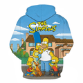 The Simpsons Anime Hoodie - CD