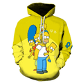 The Simpsons Anime Hoodie - CU