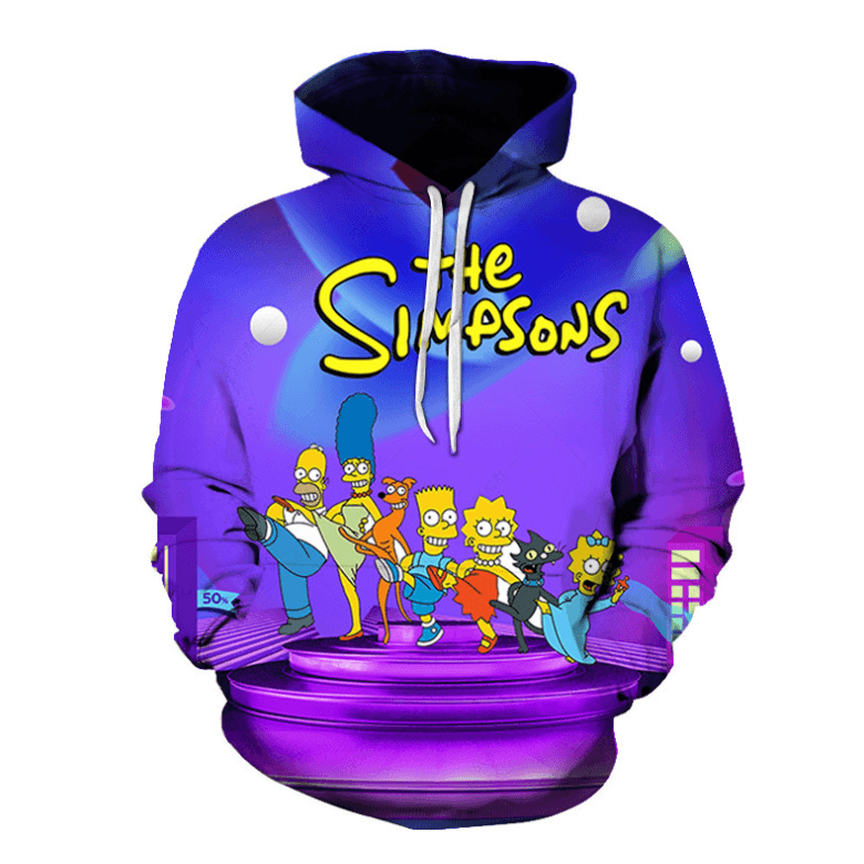 The Simpsons Anime Hoodie - J