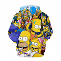 The Simpsons Anime Hoodie - O