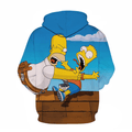 The Simpsons Anime Hoodie - R