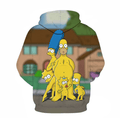 The Simpsons Anime Hoodie - T