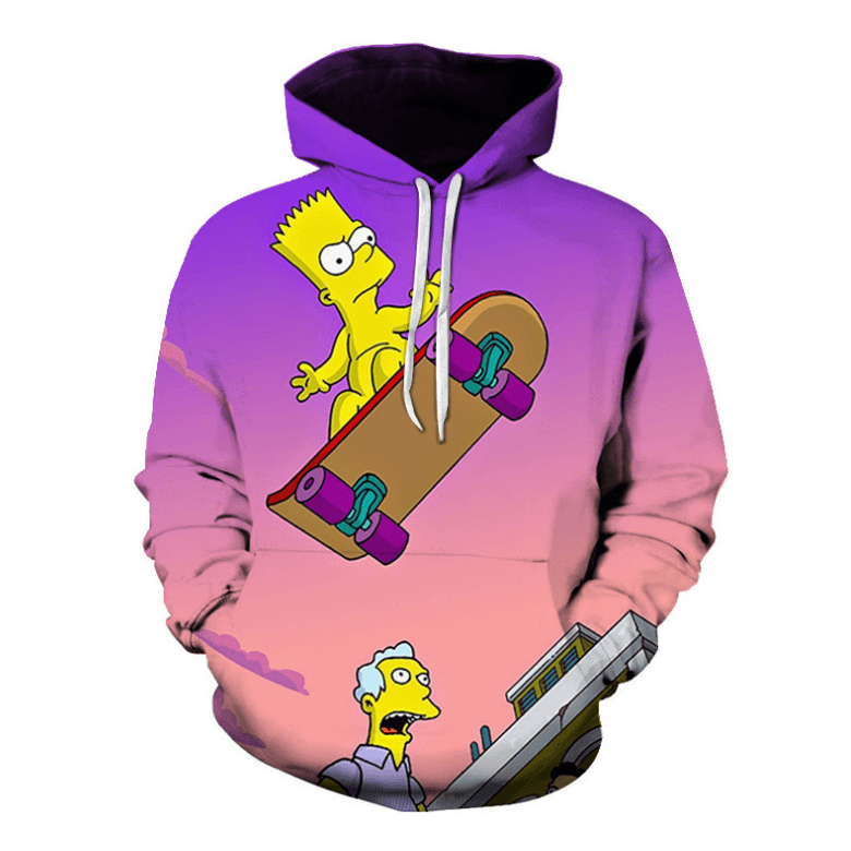 The Simpsons Anime Hoodie - V