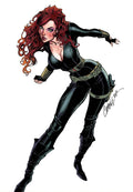 The Avengers Black Widow Cosplay Wig
