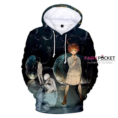 The Promised Neverland Emma, Norman & Ray Hoodie - C