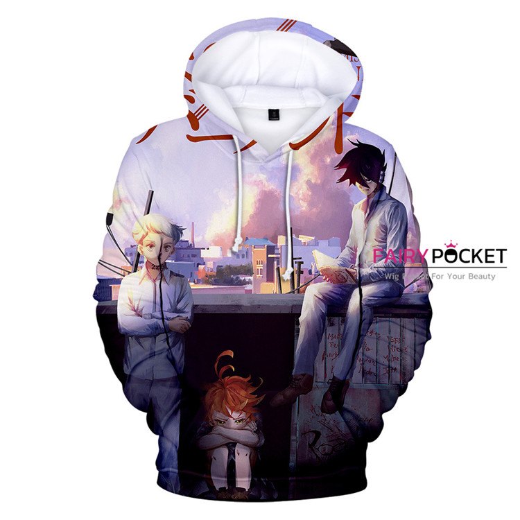 The Promised Neverland Emma, Norman & Ray Hoodie