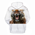 Tiger Animal Hoodie - X