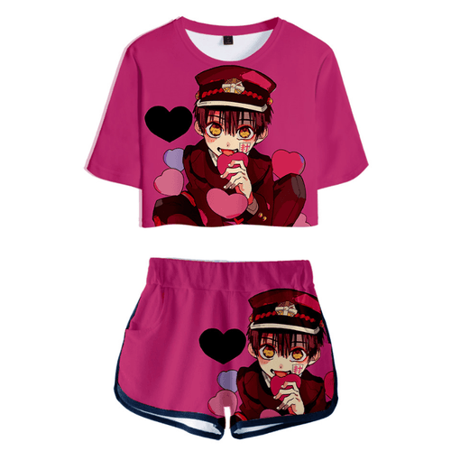 Toilet-bound Hanako-kun T-Shirt and Shorts Suits - D