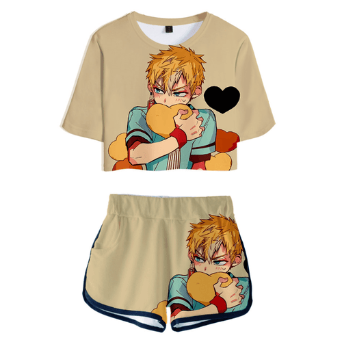 Toilet-bound Hanako-kun T-Shirt and Shorts Suits - E
