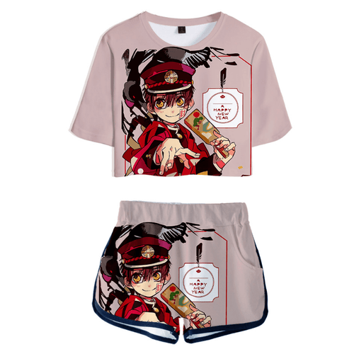 Toilet-bound Hanako-kun T-Shirt and Shorts Suits - H