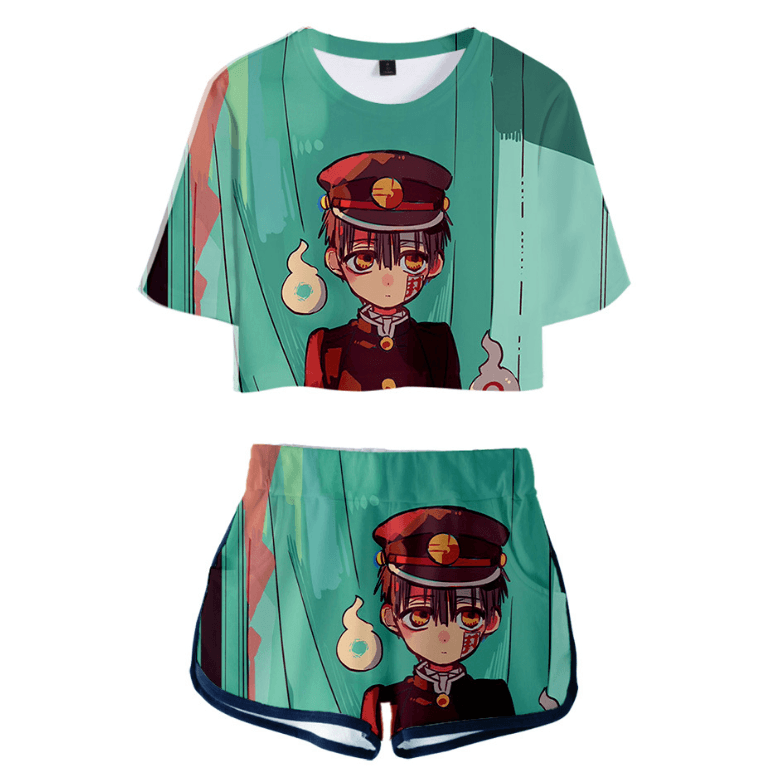 Toilet-bound Hanako-kun T-Shirt and Shorts Suits - K