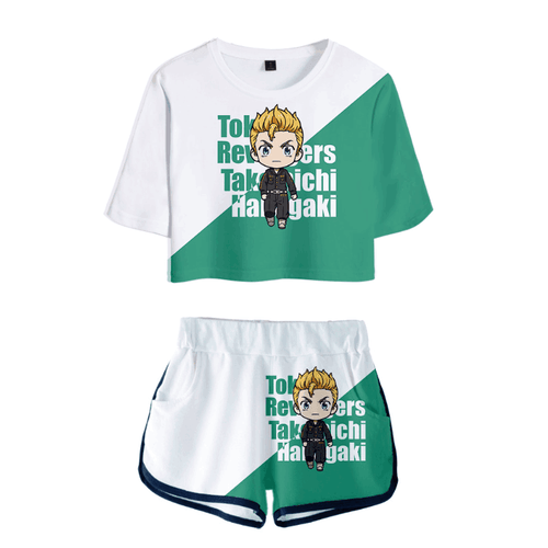 Tokyo Revengers T-Shirt and Shorts Suits - O
