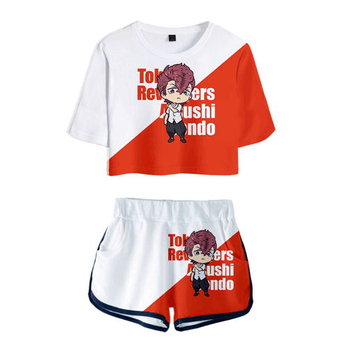 Tokyo Revengers T-Shirt and Shorts Suits - Q