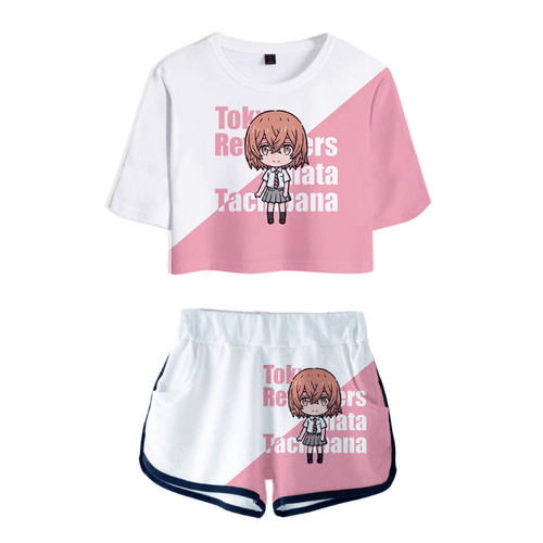 Tokyo Revengers T-Shirt and Shorts Suits - S