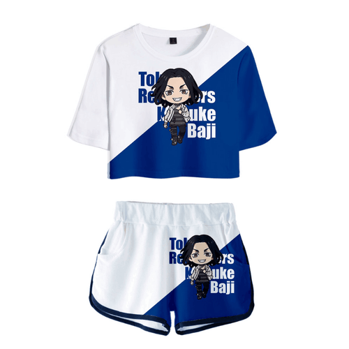 Tokyo Revengers T-Shirt and Shorts Suits - T