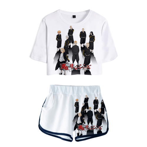 Tokyo Revengers T-Shirt and Shorts Suits