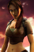Tomb Raider Lara Croft Cosplay Wig