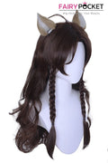 Twisted Wonderland Leona Kingscholar Cosplay Wig (Include Ears)