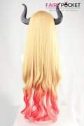VTuber Yuzuki Choco Cosplay Wig