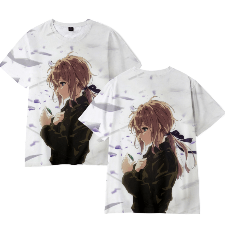 Violet Evergarden Anime T-Shirt - C
