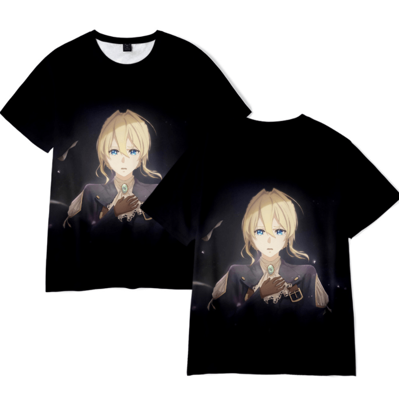Violet Evergarden Anime T-Shirt - D