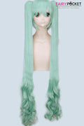 Vocaloid Miku Anime Cosplay Wig - Mint Julep Green