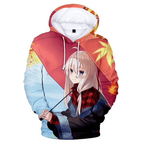 Wandering Witch: The Journey of Elaina Anime Hoodie - C