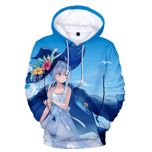 Wandering Witch: The Journey of Elaina Anime Hoodie - E