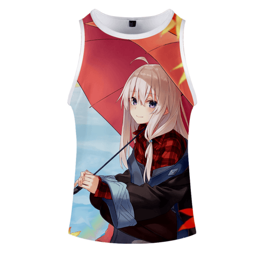 Wandering Witch The Journey of Elaina Anime Tank Top - B