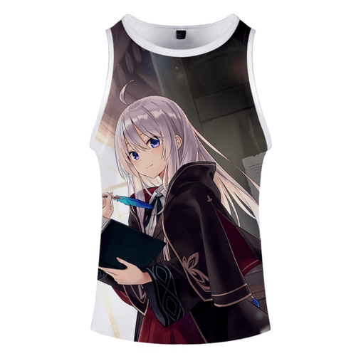 Wandering Witch The Journey of Elaina Anime Tank Top - E