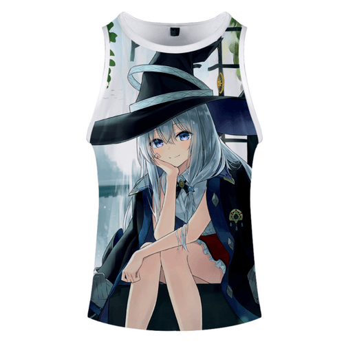 Wandering Witch The Journey of Elaina Anime Tank Top