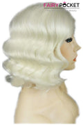 Snow White Short Wavy Lace Front Wig