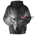 Wolf Animal Hoodie - AA