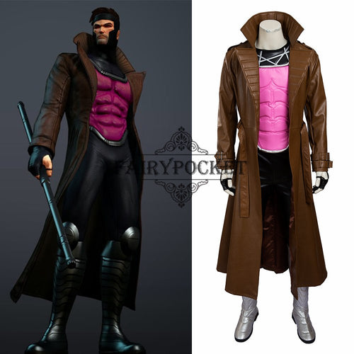 X-Men Gambit Cosplay Costume