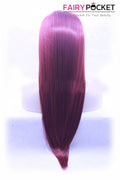 Orchid Purple Long Straight Lace Front Wig